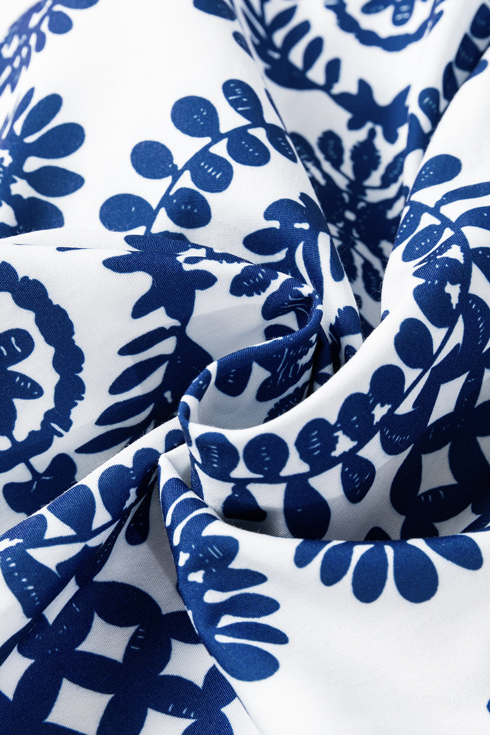 Elegante Jurk met Bloemenprint en V-hals