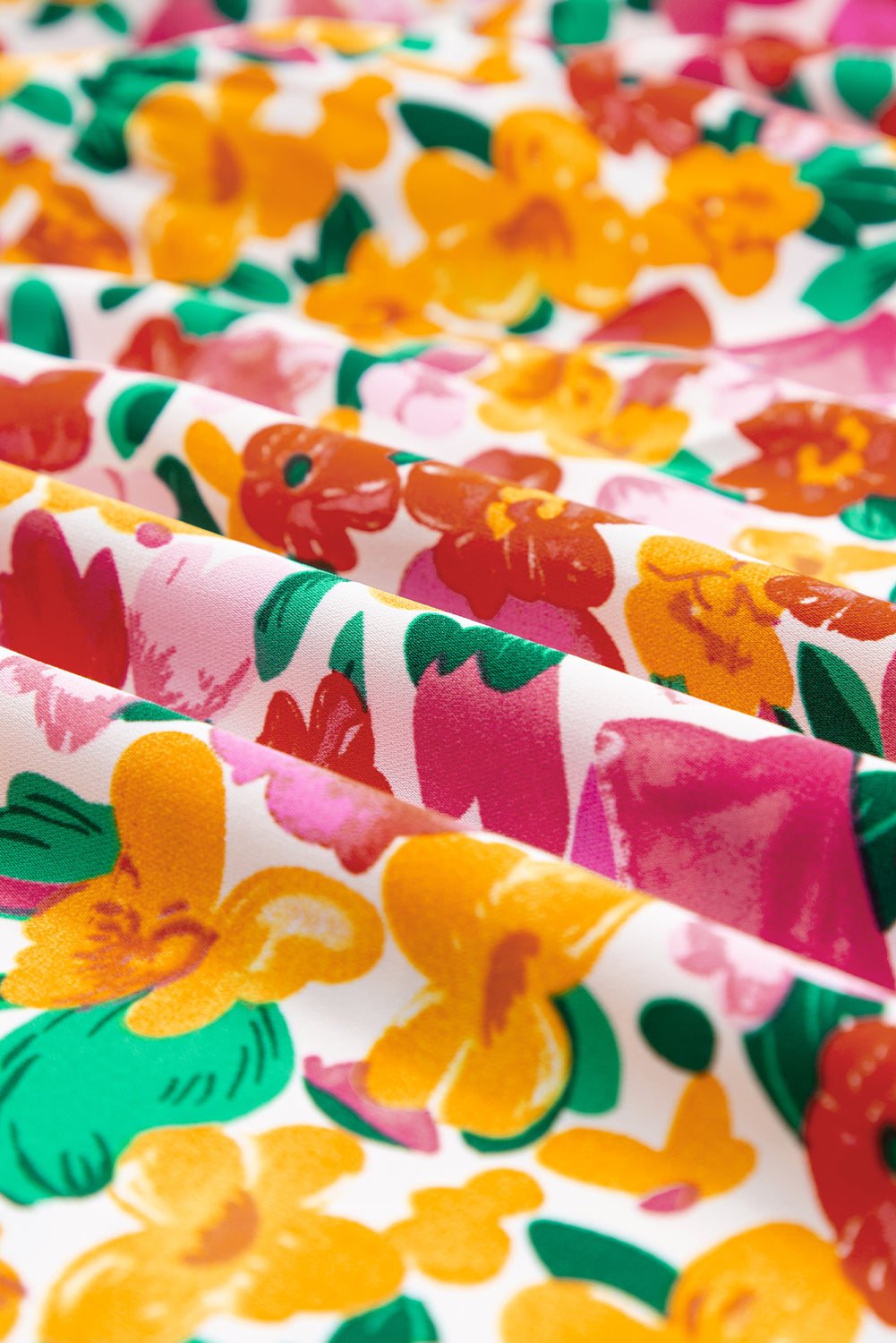 Boho Lange Rok met Bloemenprint