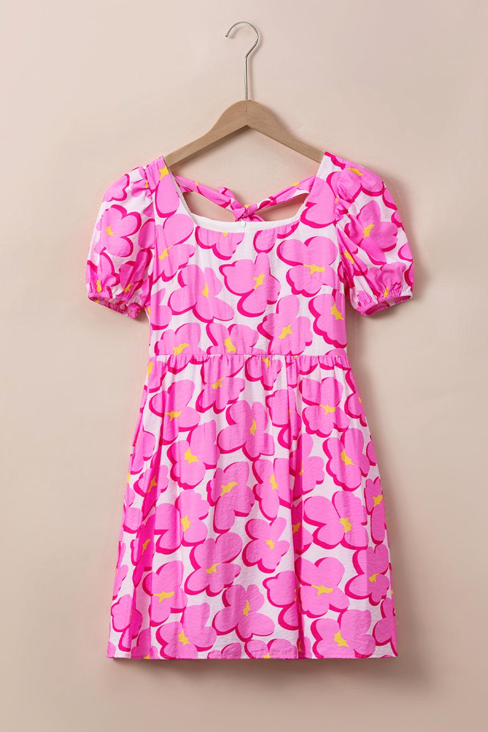 Elegante Empire-Taille Bloemenjurk - Floral Dresses - Jurkjes.co