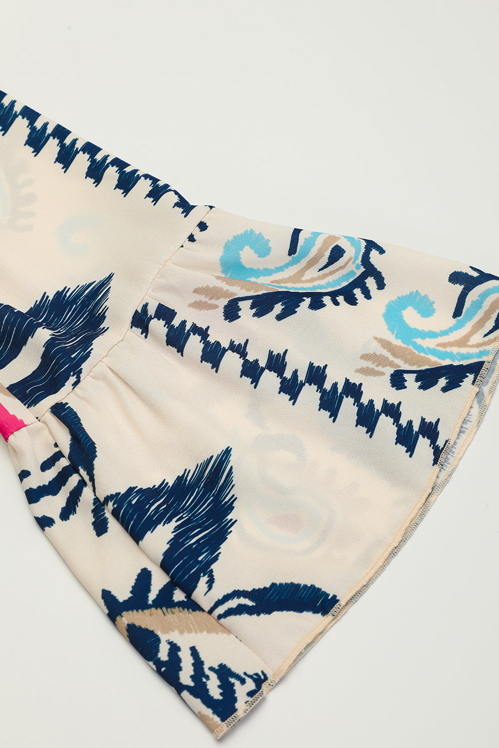 Tribal Print Mini Jurk met Armbandmouwen