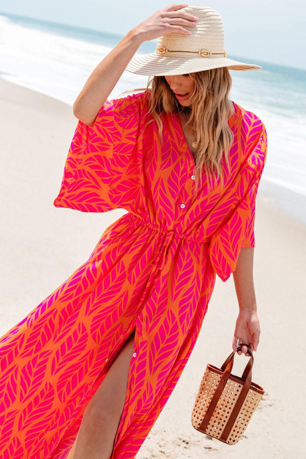 Maxi Jurk met Geometrisch Patroon - Maxi Dresses - Jurkjes.co