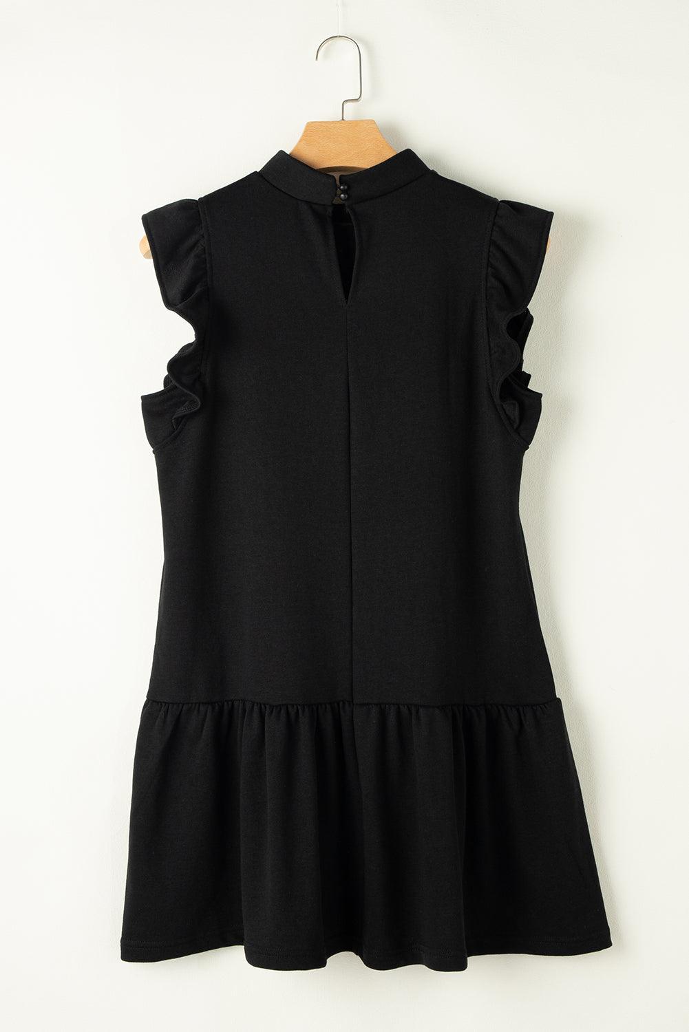 Shift Jurk met Ronde Hals - Mini Dresses - Jurkjes.co